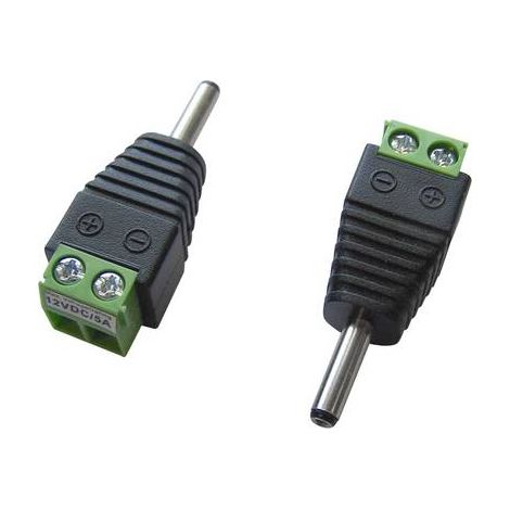 TRU COMPONENTS LT-DC3.5M Connecteur basse tension mâle, droit 3.5 mm 1.3 mm 1 pc(s) S470181 (1/2)