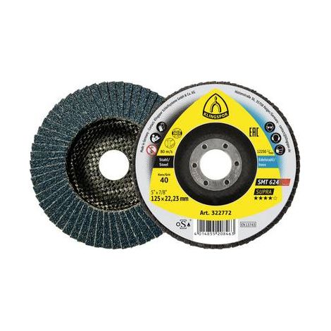 Disco de lijado Klingspor smt 624 grano 40 10 piezas