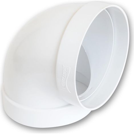 CURVA PER AERAZIONE CANALIZZATA 90° Ø mm. 100 (1/5)