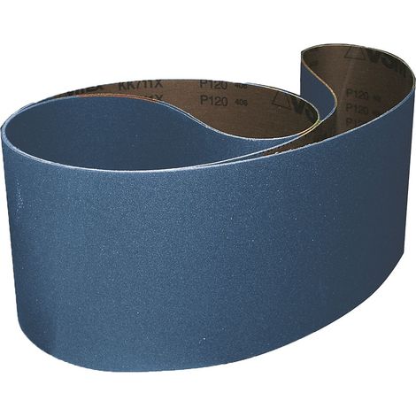 Bandes abrasives zirkonium métal 150X2000 mm -Gr. 80 MW-Tech SBZ150X2000-K80