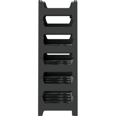 vidaXL Wine Rack for 36 Bottles PP Stackable
