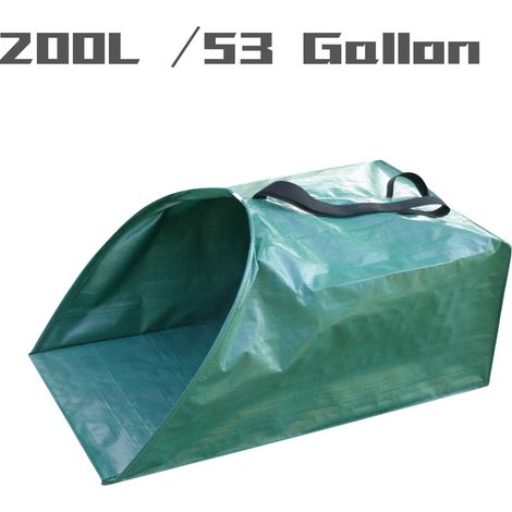 Premium-Gartenwerkzeug, Easy Leaf Collection  200 L wiederverwendbarer Gartensack zum Sammeln von Laub, Fangsack