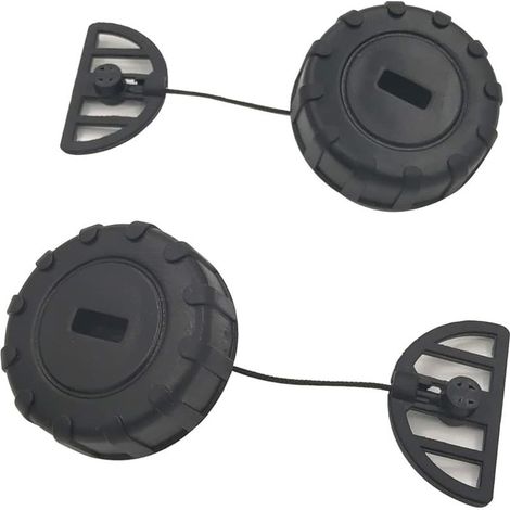 Bouchon d'huile pour Stihl Tronçonneuse 2 Pack - Pièce de Rechange Compatible avec 017 018 MS170 MS180 - Bouchon Réservoir Huile 0000 350 0526 (1/5)