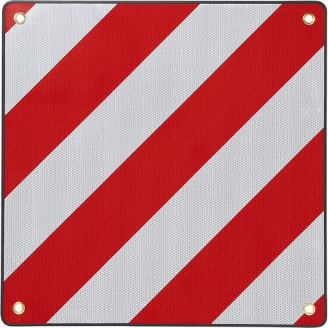 Panneau de signalisation arrière en aluminium 50x50cm pour l'Italie