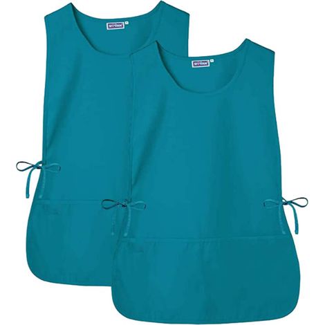 Ensemble gilet et tablier de travail vert foncé (2 pièces) (1/5)