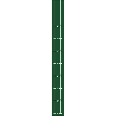 Grüne Puttingmatte 2,80 m x 30 cm (9,2 x 1 Fuß) aus TPR für den Innen- und Außenbereich, ideal für kurze Spiele, Büropartys oder den Garten. (1/5)