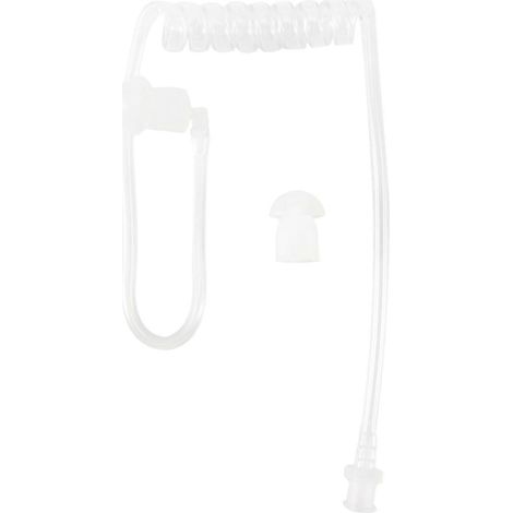 Bouchon d'oreille transparent pour accessoires de talkie-walkie bidirectionnel -- (1/5)