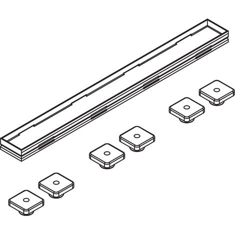 Kermi Abdeckung Rinne Verfliesbar 800x40x18mm BC, 6033518