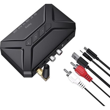Adaptateur audio Bluetooth, récepteur Bluetooth sans fil Bluetooth de 3 en 1, émetteur de récepteur Bluetooth 5.0 (1/4)