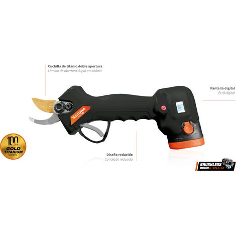 Elektrische Gartenschneider Titan 16.8V - 2.6Ah mit Koffer
