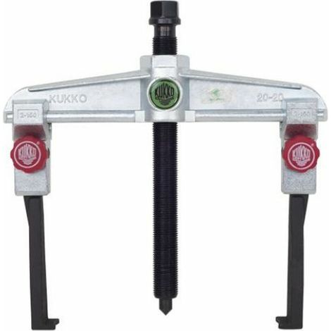 Estrattore per cuscinetti a 2 bracci KUKKO per spazi ristretti 200x150 mm (1/3)