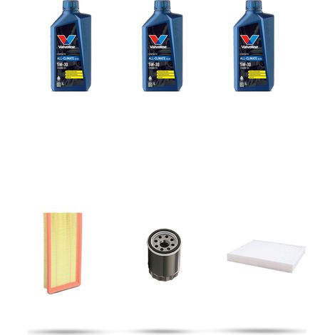 Kit tagliando 3 FILTRI e 3L OLIO compatibile con Opel Combo D 1.4 70kw Dal 2012 (1/5)