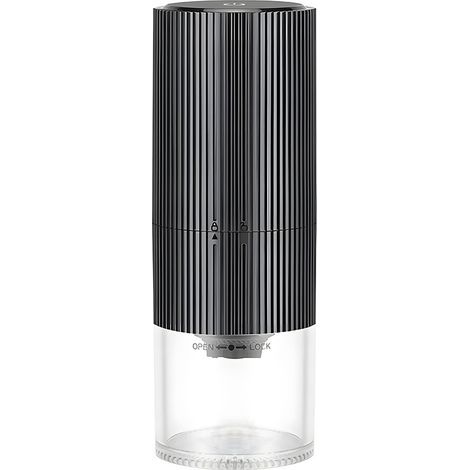 Portable Electric Burr Coffee Grinder Type-C Rechargeable Stainless Steel Core Cordless Burr Grinder with Multi Grind Setting LED Display Touchscreen Automatic Coffee Bean Grinder for Drip Coffee /