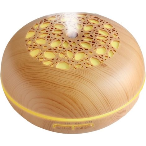 Diffuseur Huiles Essentielles pour Maison, Bureau, Chambre, Grain de Bois Clair (1/5)