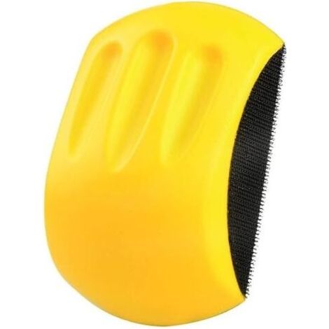 Bloc de Ponçage à la Main, Cales a Poncer pour Disque de Ponçage, 150 mm (6") pour Bois Caoutchouc Cuir Plastique Pierre (1/5)