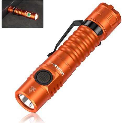 FC11-C Lampe de poche LED, Lampe de poche Éclairage extrême, Lampe de poche 1300 Lumens USB C rechargeable avec 90 CRI, Lampe de poche LED rechargeable,Puissante incluse (4000K) (1/5)