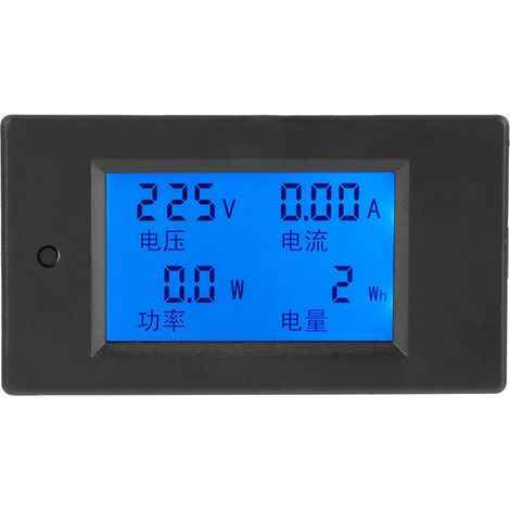 PEACEFAIR PZEM-021 LCD Display Digital AC Voltage Current Power Energy Meter 20A AC80-260V