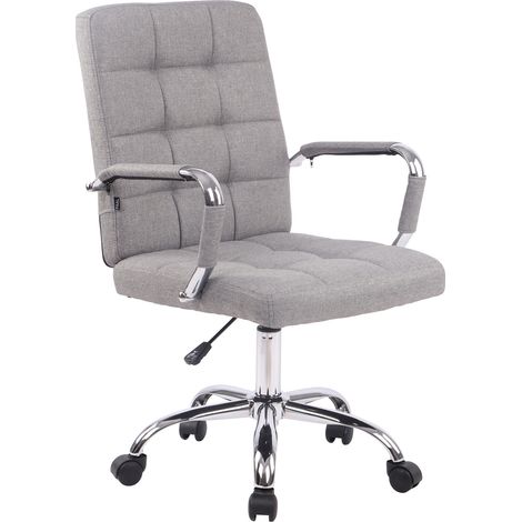 Sedia da ufficio Deli PRO tessuto grigio