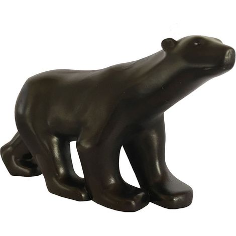 Statue L'ours Blanc de François Pompon - Anthracite (1/2)