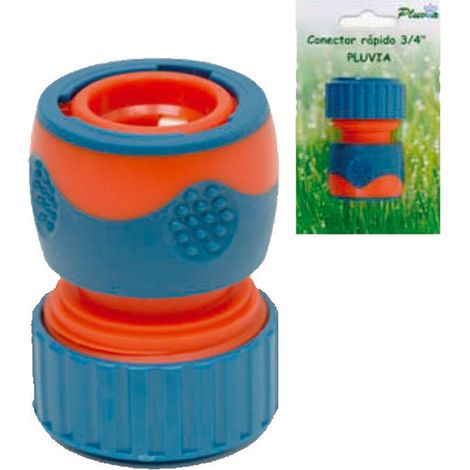 Raccordo rapido senza stop 1/2 bimateriale Pluvia K412R