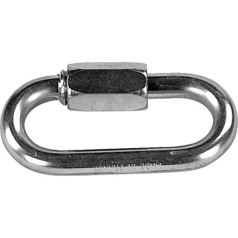 Schnellverschluss Chaubeyre stamped quick link verzinkt 4mm