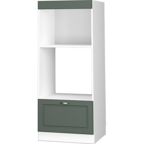 Set mobili bagno Fame-Line, Verde-oro rustico, 60 cm aperto, Vicco