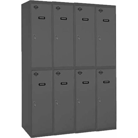 Taquilla 1800x1200x500 SIMONLOCKER PROFESIONAL TANDEM 4/8 300 (1200) AN/AN marca SIMONRACK