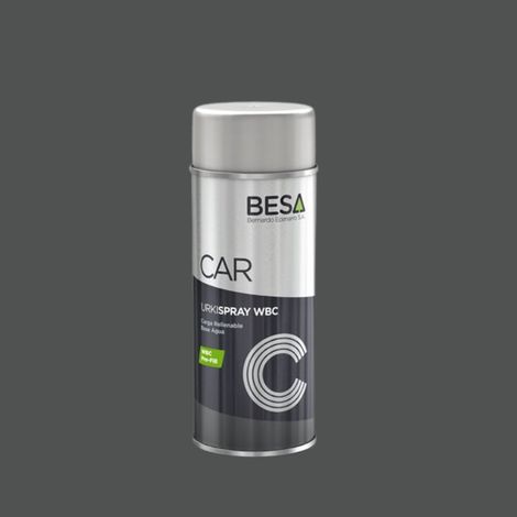 Bombe de peinture bi composant Gris Signalisation B RAL 7043 Mat