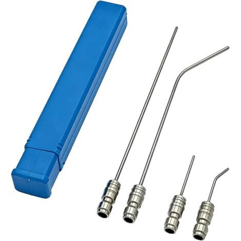 Buse de Nettoyeur Haute Pression Kit de 4 de Nettoyage Haute Pression,Kit Buses pour Nettoyeur Haute Pression - pour Le Jardin, l'arrière-Cour, Le Garage, Le Trottoir, Le Patio, Les espaces