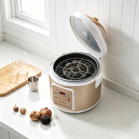 【Maison connectée】Machine automatique de fermentation d'ail noir pour la cuisine - Appareil à ail noir 6 L (1/5)