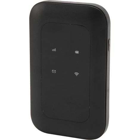 JIO AS 4G LTE Point d'accès Wi-Fi mobile avec emplacement pour carte SIM, 150 Mbps, compatible avec 10 utilisateurs, routeur portable alimenté par batterie pour les voyages