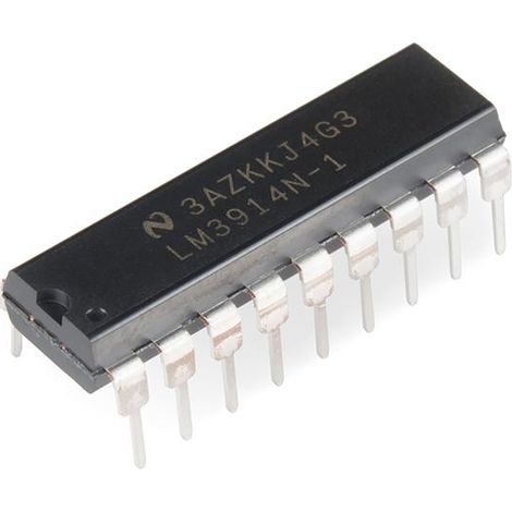 Display integrato Lm3914n Display Driver Dip18 Lm3914