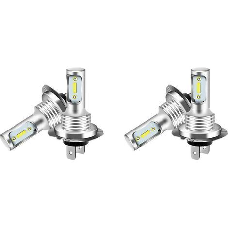 4x H7 LED 6000K Superweiß 110W 8000LM Nebelscheinwerfer-Set Abblendlicht-Glühbirnen-Set (1/5)