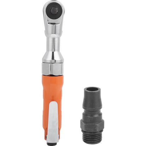 Vikye 3/8 Zoll G1/4 Zoll Druckluft-Ratschenschlüssel, 5,8–7,8 bar, 17 mm Zylinderschaftantrieb mit Druckluftnuss, geeignet für Kfz-Reparaturen (1/5)
