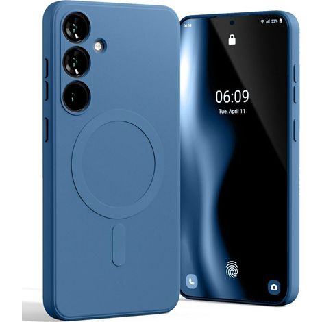 Custodia Samsung Galaxy S25 Plus Mercury MagSafe blu