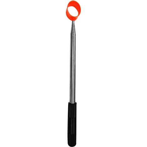 Outil de ramassage de balles de golf rétractable avec poignée antidérapante en acier inoxydable (1/4)