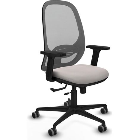 Sedia da ufficio piqueras y crespo Cilanco bianco similpelle (1/2)
