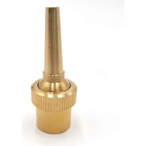 Lot de 6 buses de fontaine en laiton DN15 de 1/2 pouce, jet orientable, pour aménagement paysager - FFY (1/4)