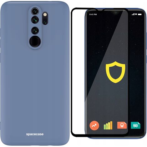 Spacecase Silikonhülle für Redmi Note 8 Pro, blau (1/5)