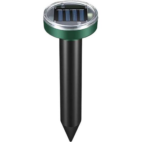 Répulsif Chat Ultrason, 1 pc Répulsif pour Chats Solaire,Répulsif Chat Exterieur 360 °,pour Jardin, Chats Chiens Souris Ratons (1/4)