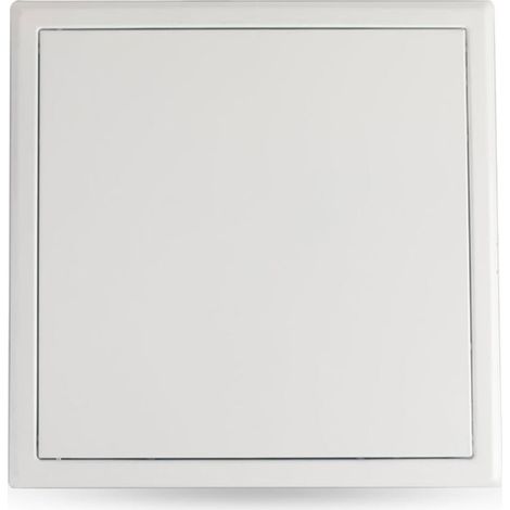 STAR BOX - Trappe de Visite 400X400mm en acier Professionnelle qualité lacée blanc - Facilité d'Accès conduite eau gaine technique plafond comble (1/4)