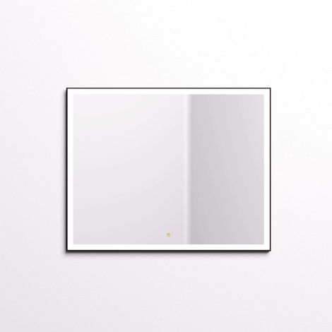 Espejo Nova Plus 100X70 Negro Mate (1/2)