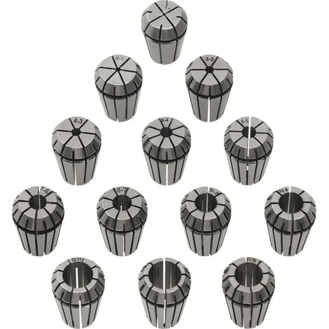 vidaXL ER20 Collets 13 pcs Turning Tool Set