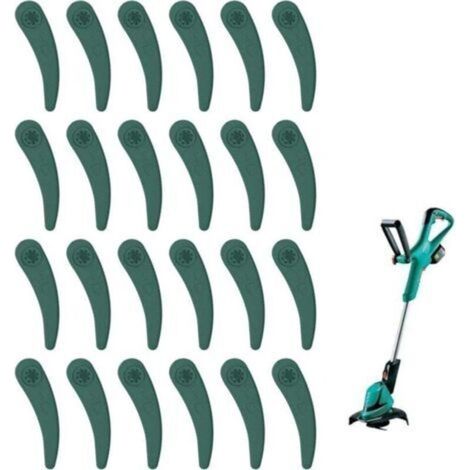 Lames de rechange en plastique pour tondeuse Ulisem, 24 pièces