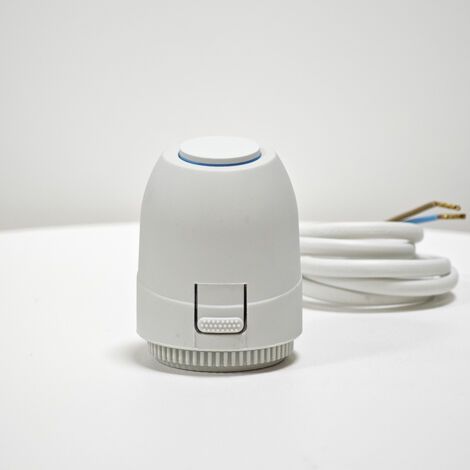 Actionneur électrique, vanne thermostatique IP54 pour chauffage par le sol, thermostat de chauffage par le sol fermé pour système de chauffage 230 V (1/5)
