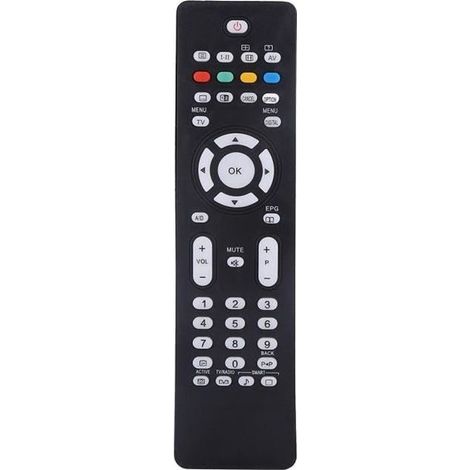 Télécommande TV - PHILIPS - RC2034301-01 - Universelle - Compatible avec Philips - Noir (1/4)