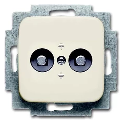 Busch-Jaeger 2095 UC-212 Unterputz-Potenzial-Ausgleichsstecker 2-fach (1/2)