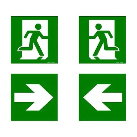 Kaufel 663330K PRIMO3/Modular “Running Man” and Arrow Labels (New Regulations)