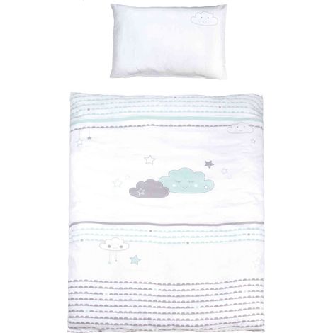 Parure de lit bébé Happy cloud 100x135 cm (1/2)