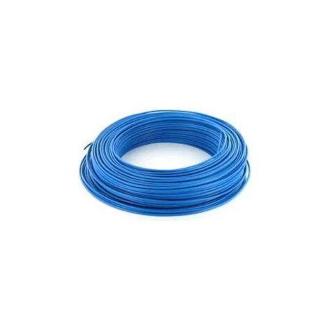 Fil Isolé Rigide - HO7VR 10mm2 - au rouleau de 100 mètres - Bleu - VR10B